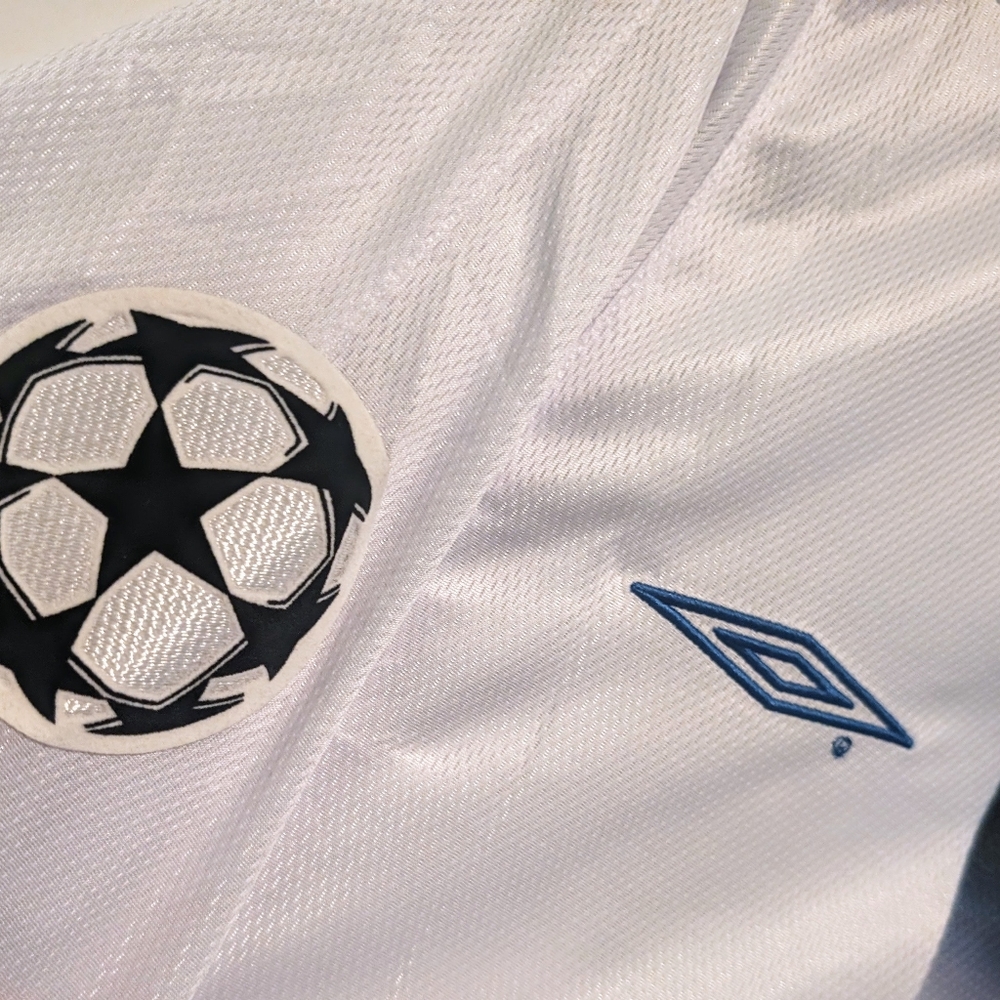 FC Chelsea Didier Drogba Retro Jersey White #15 - Picture 4 of 5